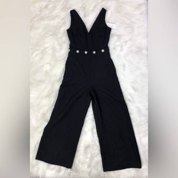 NWT Tory Burch Fremont Cropped Wide Leg Jumpsuit - Picture 8 of 11